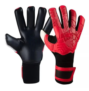 ถุงมือผู้รักษาประตูมืออาชีพรุ่นใหม่ พร้อมอุปกรณ์ป้องกันนิ้วมือ สำหรับผู้ใหญ่และเด็ก ถุงมือผู้รักษาประตูแบบหนา ทำจากยางลาเท็กซ์เนื้อเรียบ สำหรับฝึกซ้อมฟุตบอล - Product Image 1