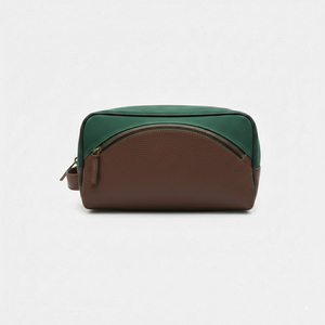 Genuine Leather Duffle <b>Bag</b> Men's Toiletry <b>Storage</b> <b>Bag</b> Custom Made - Product Image 1