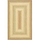 Alfombra de yute personalizada de múltiples formas con borde festoneado, tejida a mano, para sala de estar, dormitorio, hoteles y espacios comerciales. - Product Image 4