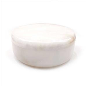 Heritage Elegant Alabaster Marble Jewelry Storage Box Handcrafted Luxury Organizer Bathroom Home Decor Premium Bulk Supply Price - Product Image 1