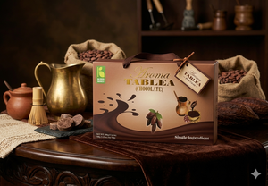 Chocolat Tablea philippin classique 500g, fèves de cacao, durée de conservation de 24 mois, à faire fondre avec de l'eau par Blessed Harvest - Product Image 4