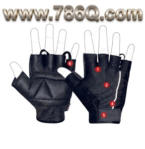 Otras actividades Entrenamiento Guantes tácticos Ciclismo Medio dedo GYM Fitness Bike Guantes - Product Image 1