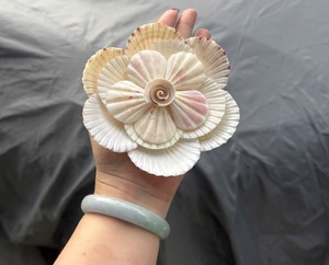 Coquillages durables de haute qualité, fleurs artisanales écologiques très demandées pour les fêtes sur la plage et la décoration intérieure, vente en gros - Product Image 2