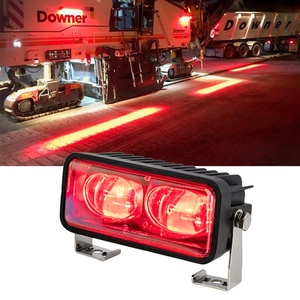 Nouveau voyant d'avertissement de chariot élévateur de sécurité pour piétons en aluminium Elektrikli véhicule zone de travail dangereuse Zone de danger rouge bleu LED ligne de tache - Product Image 2