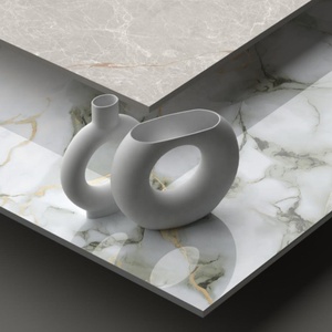 Carreaux de sol en porcelaine émaillée mate Diano Griss 600x600mm, aspect marbre, design portugais, carreaux céramiques sans fin 60x60cm - Product Image 6