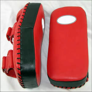 Custom PVC Muay Thai Kick Pads Heavy Duty Boxing Target Strike <b>Shield</b> Training Pad Adjustable for Arm Straps Durable Kick Pad - Product Image 6