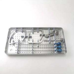 ชุดเครื่องมือผ่าตัดข้อเข่า ACL PCL แบบแมนนวล สแตนเลสคุณภาพสูง ราคาดีที่สุด สำหรับการผ่าตัดเอ็นไขว้ ได้รับมาตรฐาน CE - Product Image 5