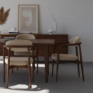 เก้าอี้รับประทานอาหารกลางแจ้ง Liora เฟอร์นิเจอร์ไม้สักอินโดนีเซียทันสมัยสำหรับใช้งานกลางแจ้ง คุณภาพส่งออกสำหรับผู้ซื้อทั่วโลก - Product Image 4