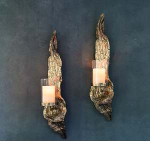 lamp is made of pure aluminium with a gold finish - this will neither <b>change</b> <b>colour</b> nor rust - Product Image 4