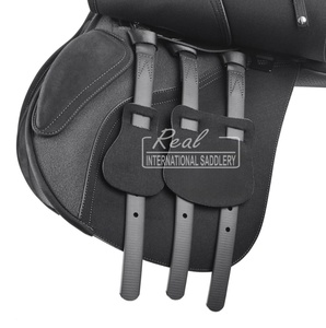 Selle de cheval en cuir anglais de bonne qualité avec couleur personnalisée à des accessoires de cheval à prix abordable - Product Image 3