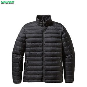 Minimalist Clean Look Plain Puffer <b>Jacket</b> Men Solid Color Warm Padded Casual Daily Wear <b>Winter</b> Parka - Product Image 6