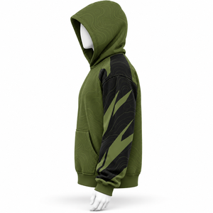 Comfortable <b>Men</b> Sublimation <b>Hoodie</b> With <b>Lightweight</b> Fabric Flexible Sleeves And Attractive Printed Sportswear Styling - Product Image 4