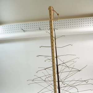 <b>Artificial</b> <b>Tree</b>, Vintage Metal <b>Tree</b>, Xmas <b>Tree</b>, Rustic Indoor Tabletop <b>Tree</b> to Display Ornaments, Metal <b>Tree</b> Ornaments - Product Image 1