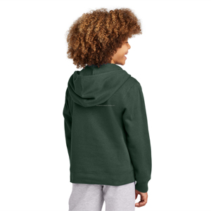 Sudadera con Capucha y Cremallera para Niños 2025, Color Verde Bosque, con Bolsillos, Ligera y Transpirable, Perfecta para Niños - Product Image 3