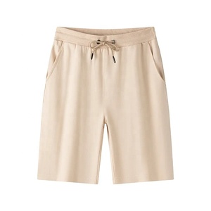 Pantalones cortos de playa informales de verano para hombre, pantalones cortos deportivos de secado rápido para correr, traje de baño ecológico con patrón sólido - Product Image 1