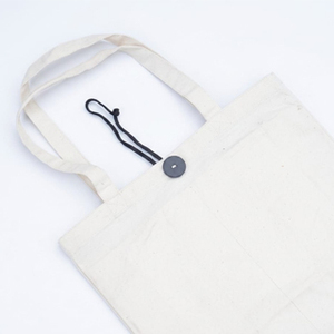 Bolsa de Compras de Lona Amana Textiles, Tamaño Grande, Resistente, con Cierre de Botón, Asas de Transporte, Tela Sostenible - Product Image 6