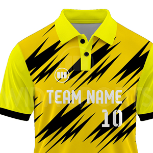 Maillot de cricket personnalisé de haute qualité, léger et respirant, par sublimation, pour équipes sportives, vente en gros, marque privée - Product Image 4