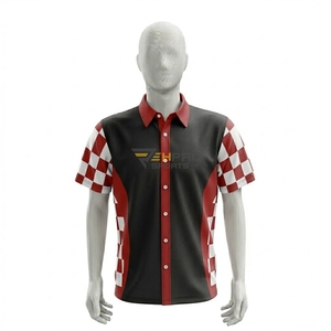 Conception personnalisée et logos, Chemises de course, Polos de course, Chemises de course F1, Chemises pour équipe de pit stop, Fabricant de vêtements de course automobile - Product Image 2