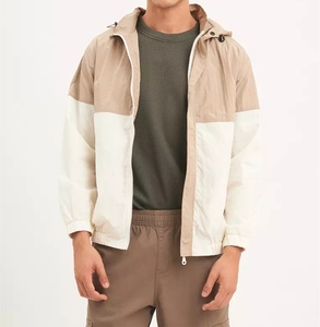 Veste coupe-vent réfléchissante en polyester pour homme, style vintage rétro, imperméable, pour le sport et les activités de plein air, grandes tailles. - Product Image 1