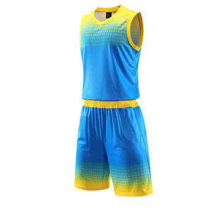 Conjunto de Baloncesto Transpirable 100% Poliéster |   Diseño Clásico del Equipo de Deportes Talent Sports |   Ropa Deportiva sin Mangas de Color Duradero - Product Image 2