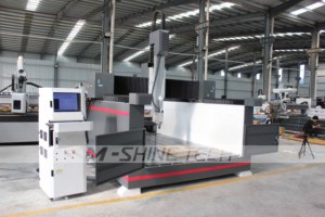 1825 CNC金型彫刻5軸Cncルーター大型サイズ5軸Cncプラスチックフォーム用3Dフライス加工JINAN M-SHINE - Product Image 2