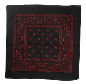 Echarpe carrée d'été de style ethnique pour femmes Bandana en soie imprimée numérique personnalisée avec logo Accessoire coloré pour le cou - Product Image 1