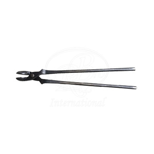Farrier <b>Fire</b> Tongs Steel 14 Inch Professional Blacksmith Forging and Horseshoeing <b>Tool</b> - Product Image 5