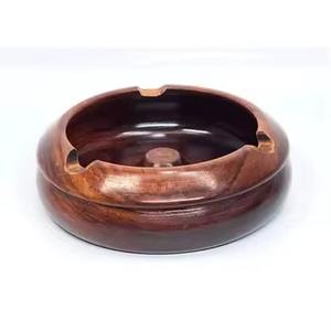 Cendrier en bois classique de luxe avec tiroir, pour la maison, le bureau ou la terrasse extérieure, cadeau pour homme, accessoires pour fumeurs - Product Image 5