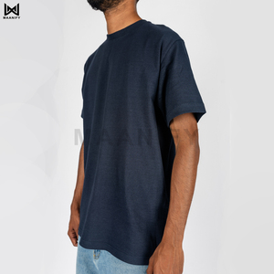 Camiseta Urbana Personalizada al por Mayor, Unisex, Gruesa, 100% Algodón Peinado, Premium, Lisa, OEM - Product Image 5