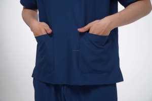 Uniforme de Trabajo Cómodo de Algodón Tejido para Personal de Spa, Traje Transpirable para Salón de Belleza 4SU - Product Image 6