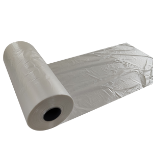 Película elástica suave transparente PE a prueba de humedad 5M X 50cm Proceso de fundición para uso en supermercados - Product Image 1