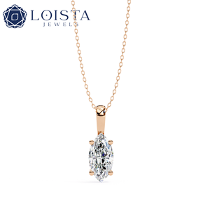 Lab Grown Diamond <b>Pendant</b> 10K 14K 18K <b>Solid</b> <b>Gold</b> CVD HPHT Pear Solitaire <b>Pendant</b> DEF VVS 0.5ct-5ct Lab Diamond IGI Certificate - Product Image 1