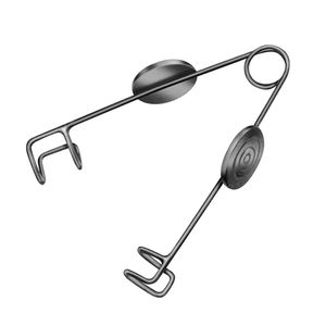 เครื่องมือผ่าตัดแบบใช้ซ้ำได้  ที่ถ่างตาทำจากเหล็กกล้าไร้สนิม ได้รับการรับรองมาตรฐาน CE ISO  ที่ถ่างตาสำหรับจักษุแพทย์ ทำจากเหล็กกล้าไร้สนิม - Product Image 5