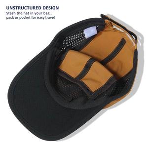 Gorra de Béisbol Ajustable de Color Sólido con Logotipo Personalizado OEM, Anti-UV, Transpirable, Impermeable, 100% Algodón y Hebilla de Cobre Dorado - Product Image 5