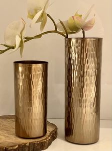 Vase à fleurs en métal Art Déco moderne Lavie Creations avec options personnalisables écologiques pour la décoration de la maison et de mariage - Prix de gros - Product Image 6