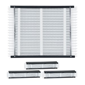 Paquete de 4 Filtros de Aire Acondicionado HVAC MERV 13 de 20 x 25 x 4, Filtros Electrostáticos Plegados para Aire Acondicionado con Duración de 12 Meses, Filtro para Caldera de Tamaño Real - Product Image 1