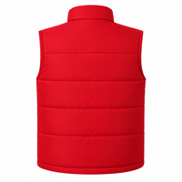 Gilet d'hiver pour homme de haute qualité, rembourré haute densité, matelassé, sans manches, gilet chauffant, gilet matelassé personnalisé pour homme