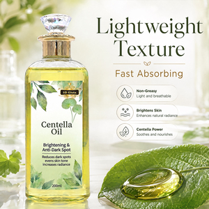 Huile Corporelle Éclaircissante 5D GLUTA Centella Gluta pour Peaux Foncées – Boost d'Éclat Naturel, Anti-Taches, Format Familial – Spécial <span class=keywords><strong>Afrique</strong></span> - Product Image 6