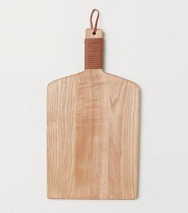 Planche à découper en bois massif pour légumes, viande, pain, préparation culinaire, bois naturel, durable - Product Image 4