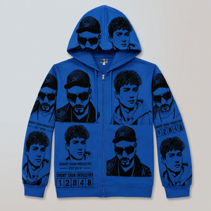 Sudadera con Capucha AAsali de Alta Calidad para Hombre, Ropa Casual de Invierno, Antiencogimiento, Ecológica, Felpa Francesa 100% Algodón, Talla Grande, Bordada - Product Image 2