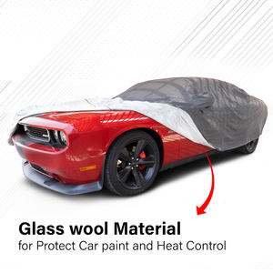 Funda para Auto Impermeable Premium Roadpower con Cierre y Bolsillo para Espejo, Garantiza Protección en Todo Tipo de Clima para su Vehículo - Product Image 3