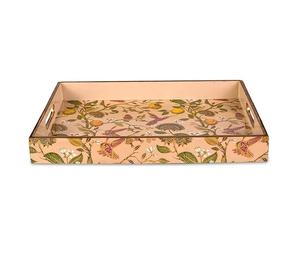 ผู้ผลิตถาดไม้พิมพ์ลายสำหรับจัดวางอาหารและผลไม้บนโต๊ะงานแต่งงานในอินเดีย ถาดเสิร์ฟแบบกำหนดเองได้ - Product Image 1