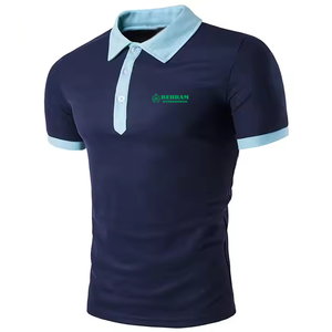 <span class=keywords><strong>Polo</strong></span> da uomo in cotone 100% tinta unita, nuovo design, personalizzabile con logo, traspirante, lavorato a maglia, anti-pilling, bestseller - Product Image 2