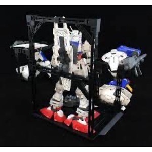 RG HG 1/144 GP01 แท่นแสดงอุปกรณ์ฐานซ่อมบำรุงโรงเก็บเครื่องบิน แท่นแสดงโมเดลซ่อมแซมหุ่นยนต์ - Product Image 4