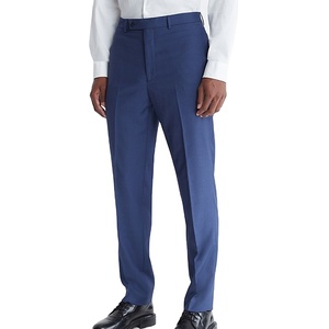 2024 producto premium pantalones de vestir de alta calidad pantalones de vestir formales de oficina ajustados para hombres pantalones transpirables de alta calidad al por mayor - Product Image 1
