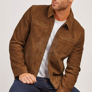 Premium Quality Outerwear Winter <b>Suede</b> <b>Jacket</b> Soft Touch Material Tailored Fit Perfect For Casual Wear And Seasonal Use - Product Image 4