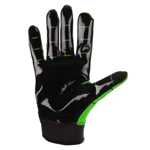 <b>Full</b> Finger Outdoor Sports Gloves Green Black PU Non <b>Slip</b> Unisex All Seasons - Product Image 2
