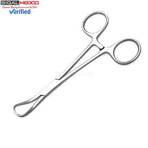 Pinzas para Toallas Backhaus de 5.25 Pulgadas, Acero Inoxidable, Instrumentos Quirúrgicos Manuales con Certificación CE para Cirugía General, Fijación de Paños Quirúrgicos - Product Image 4