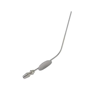 Tube d'aspiration en acier inoxydable de qualité hospitalière, surface lisse, léger et durable pour usage clinique et dentaire - Product Image 4