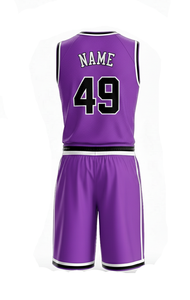Maillot de basket-ball personnalisé de qualité thaïlandaise 2026 – Tenue d'équipe, club, école, entraînement, match – Fournisseur en gros OEM ODM - Product Image 3